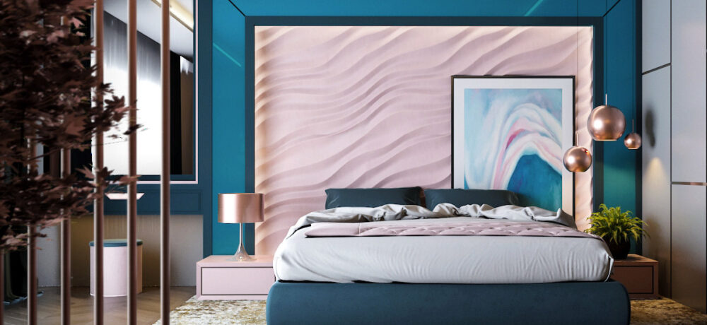 pink-and-blue-bedroom
